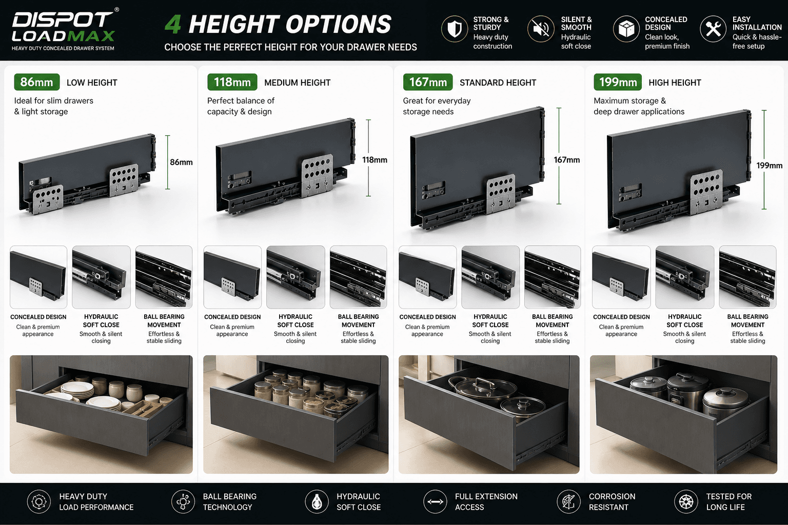 Dispot LoadMax -Built for Heavy Loads. Designed for Smooth Life.