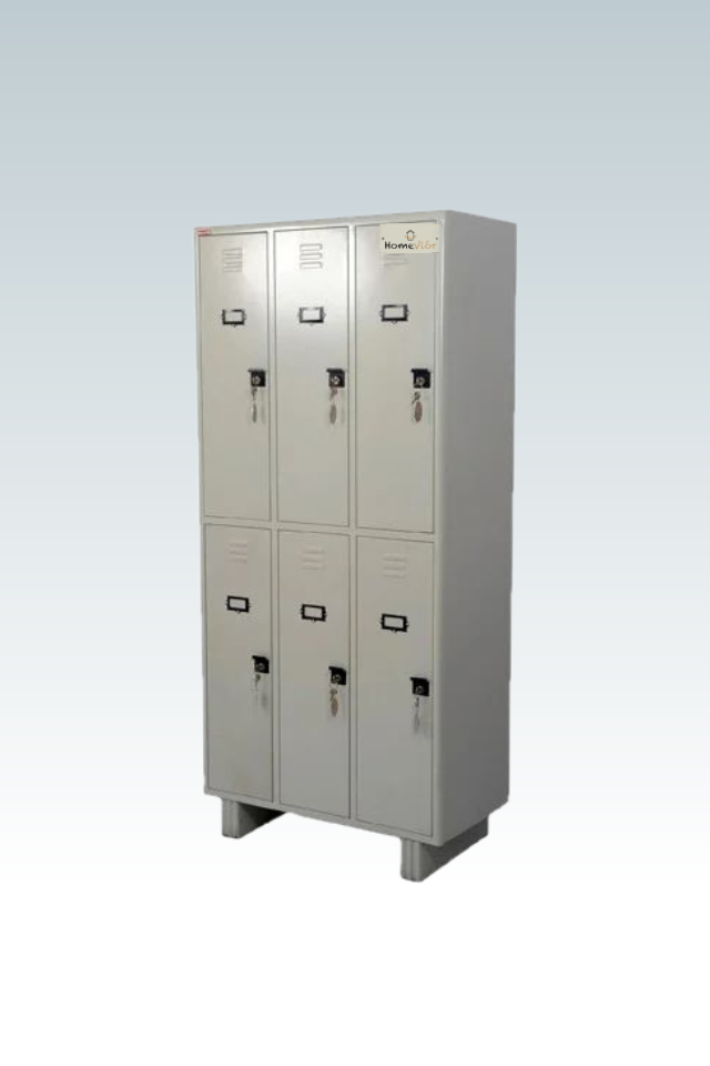 6-Compartment Staff Locker Almirah – 40 in